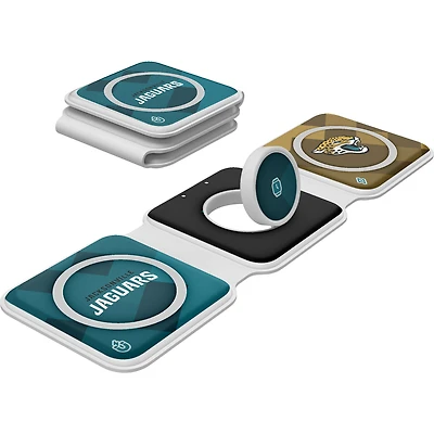 Keyscaper Jacksonville Jaguars 3-in-1 Foldable Charger