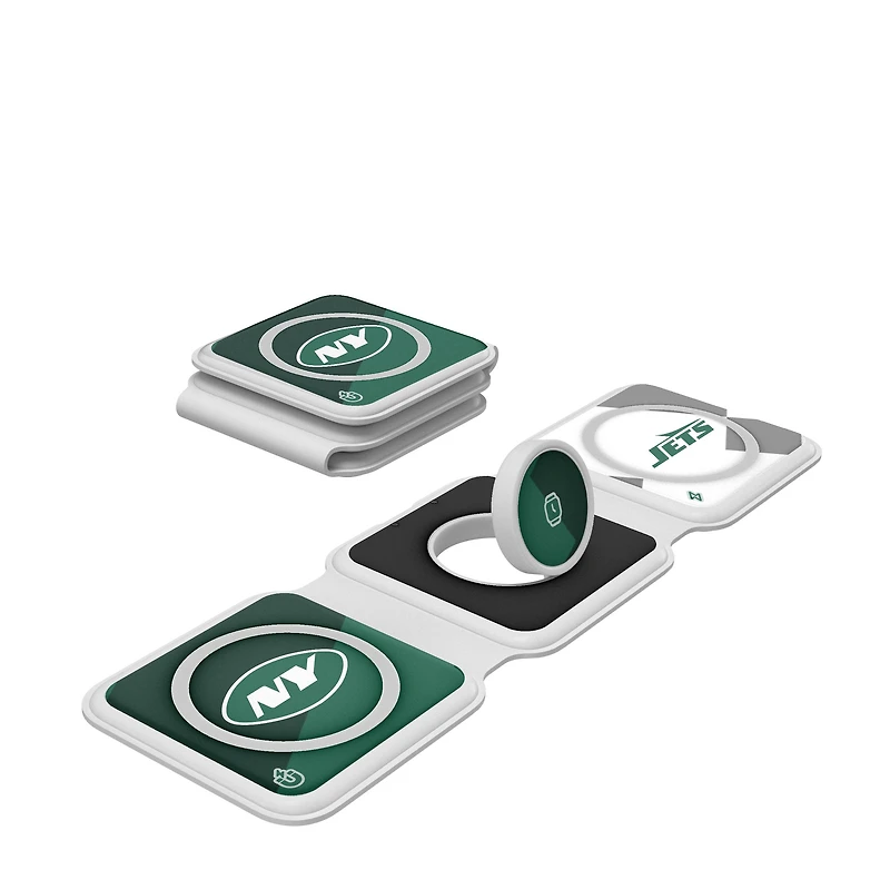 Keyscaper New York Jets 3-in-1 Foldable Charger