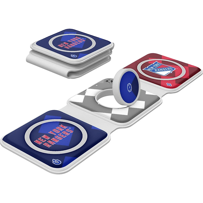 Keyscaper New York Rangers 3-in-1 Foldable Charger