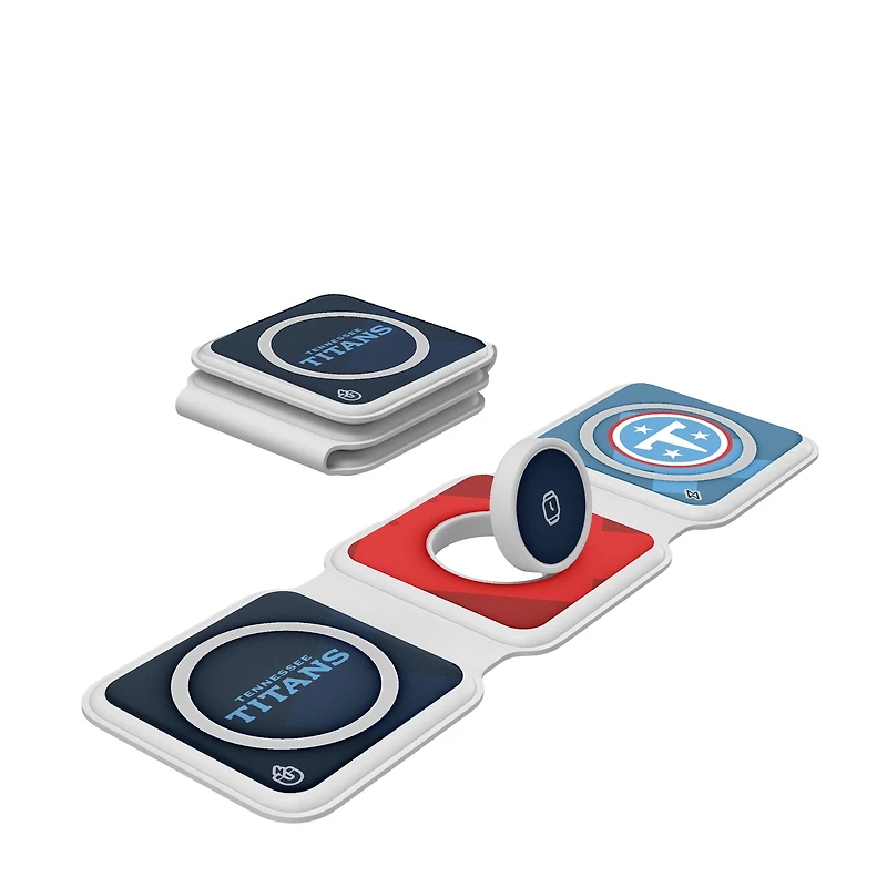 Keyscaper Tennessee Titans 3-in-1 Foldable Charger
