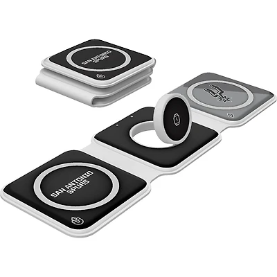 Keyscaper San Antonio Spurs 3-in-1 Foldable Charger