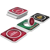 Keyscaper Chicago Blackhawks Personalized 3-in-1 Foldable Charger
