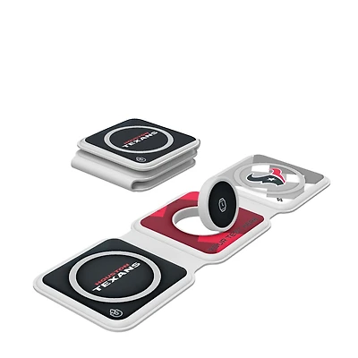 Keyscaper Houston Texans Personalized 3-in-1 Foldable Charger