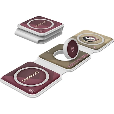 Keyscaper Florida State Seminoles Personalized 3-in-1 Foldable Charger