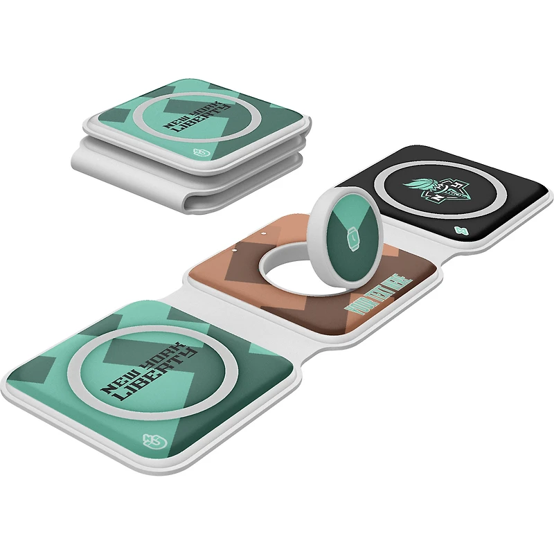 Keyscaper New York Liberty Personalized 3-in-1 Foldable Charger