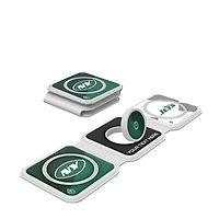 Keyscaper New York Jets Personalized 3-in-1 Foldable Charger