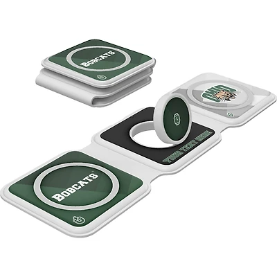 Keyscaper Ohio Bobcats Personalized 3-in-1 Foldable Charger