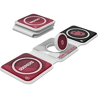 Keyscaper Oklahoma Sooners Personalized 3-in-1 Foldable Charger