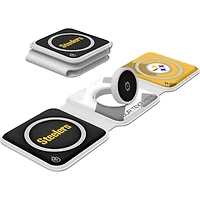 Keyscaper Pittsburgh Steelers Personalized 3-in-1 Foldable Charger