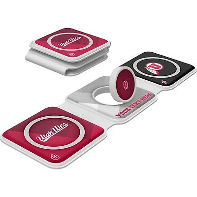 Keyscaper Utah Utes Personalized 3-in-1 Foldable Charger