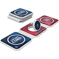 Keyscaper Chicago Cubs Personalized 3-in-1 Foldable Charger