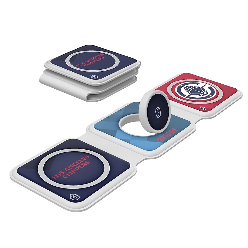 Keyscaper LA Clippers Personalized 3-in-1 Foldable Charger