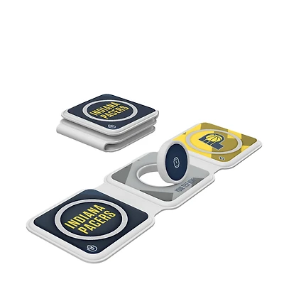 Keyscaper Indiana Pacers Personalized 3-in-1 Foldable Charger