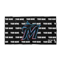 Chad & Jake Miami Marlins 30" x 60" Personalized Horizontal Towel