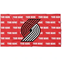 Chad & Jake Portland Trail Blazers 30" x 60" Personalized Horizontal Towel