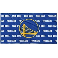 Chad & Jake Golden State Warriors 30" x 60" Personalized Horizontal Towel