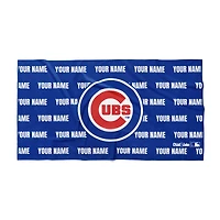 Chad & Jake Chicago Cubs 30" x 60" Personalized Horizontal Towel