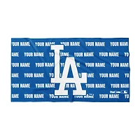 Chad & Jake Los Angeles Dodgers 30" x 60" Personalized Horizontal Towel