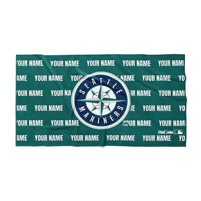 Chad & Jake Seattle Mariners 30" x 60" Personalized Horizontal Towel