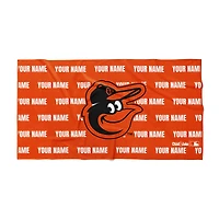 Chad & Jake Baltimore Orioles 30" x 60" Personalized Horizontal Towel