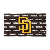 Chad & Jake San Diego Padres 30" x 60" Personalized Horizontal Towel