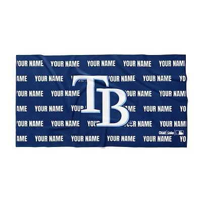 Chad & Jake Tampa Bay Rays 30" x 60" Personalized Horizontal Towel
