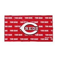 Chad & Jake Cincinnati Reds 30" x 60" Personalized Horizontal Towel