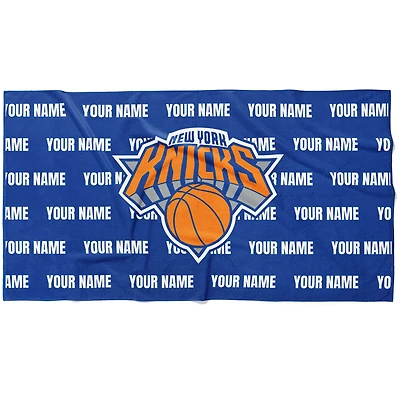 Chad & Jake New York Knicks 30" x 60" Personalized Horizontal Towel