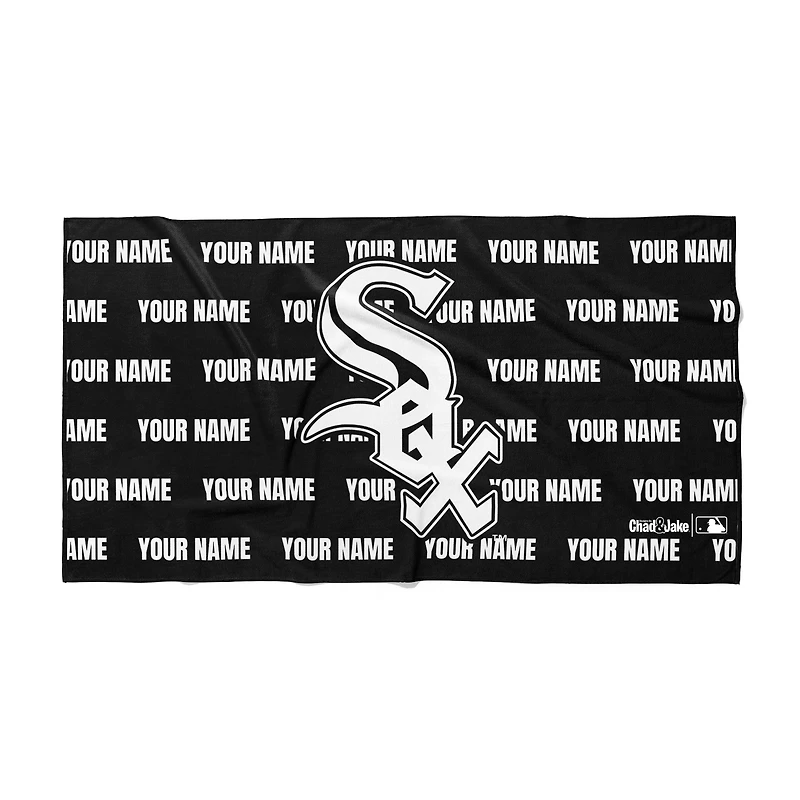 Chad & Jake Chicago White Sox 30" x 60" Personalized Horizontal Towel