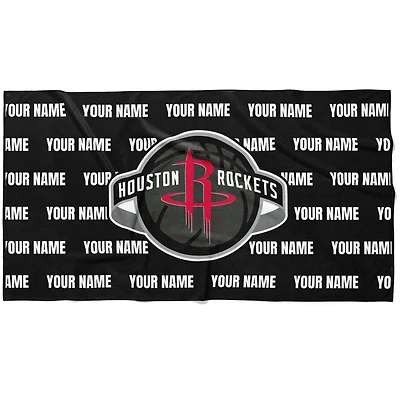 Chad & Jake Houston Rockets 30" x 60" Personalized Horizontal Towel