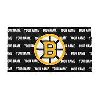 Chad & Jake Boston Bruins 30" x 60" Personalized Horizontal Towel