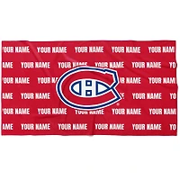 Chad & Jake Montreal Canadiens 30" x 60" Personalized Horizontal Towel