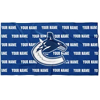 Chad & Jake Vancouver Canucks 30" x 60" Personalized Horizontal Towel