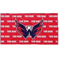 Chad & Jake Washington Capitals 30" x 60" Personalized Horizontal Towel