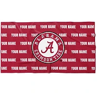 Chad & Jake Alabama Crimson Tide 30" x 60" Personalized Horizontal Towel