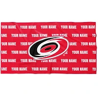 Chad & Jake Carolina Hurricanes 30" x 60" Personalized Horizontal Towel