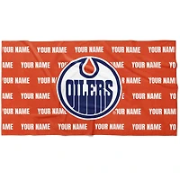 Chad & Jake Edmonton Oilers 30" x 60" Personalized Horizontal Towel
