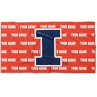 Chad & Jake Illinois Fighting Illini 30" x 60" Personalized Horizontal Towel