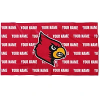 Chad & Jake Louisville Cardinals 30" x 60" Personalized Horizontal Towel