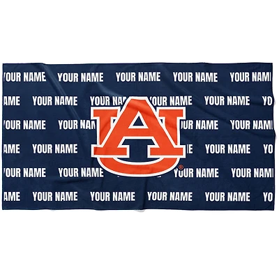 Chad & Jake Auburn Tigers 30" x 60" Personalized Horizontal Towel