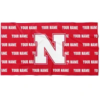 Chad & Jake Nebraska Huskers 30" x 60" Personalized Horizontal Towel