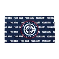 Chad & Jake LA Clippers 30" x 60" Personalized Horizontal Towel