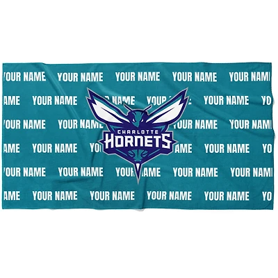 Chad & Jake Charlotte Hornets 30" x 60" Personalized Horizontal Towel