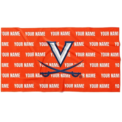 Chad & Jake Virginia Cavaliers 30" x 60" Personalized Horizontal Towel