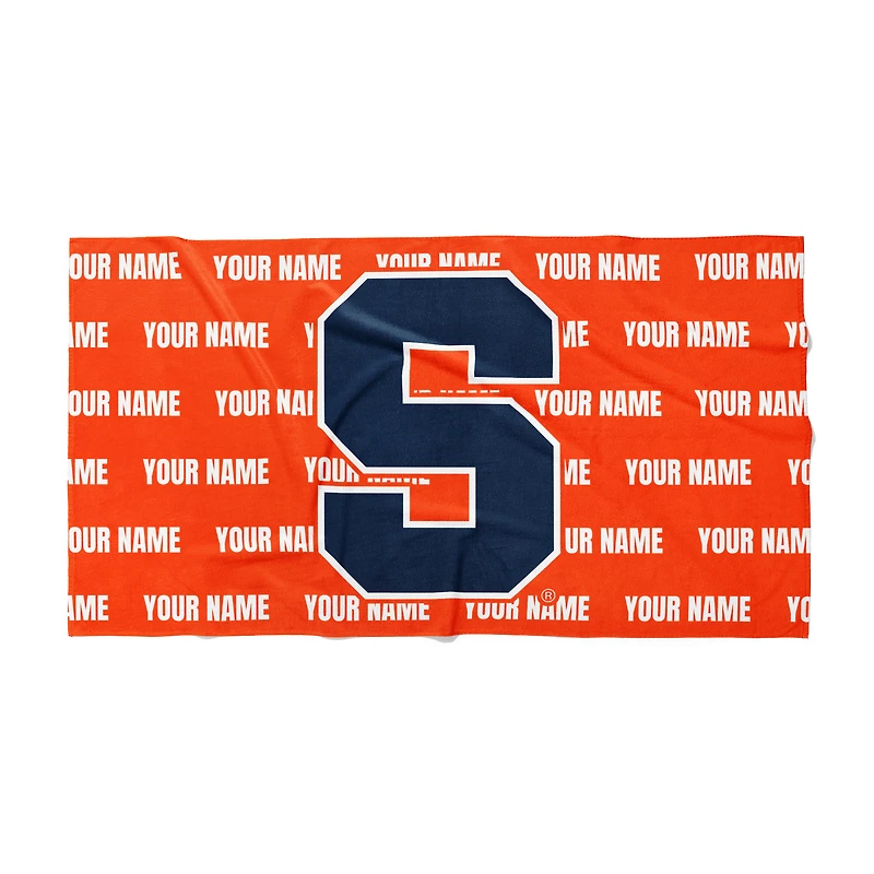 Chad & Jake Syracuse Orange 30" x 60" Personalized Horizontal Towel