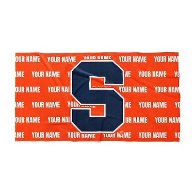 Chad & Jake Syracuse Orange 30" x 60" Personalized Horizontal Towel