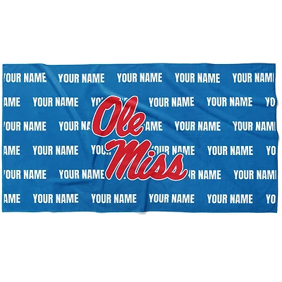 Chad & Jake Ole Miss Rebels 30" x 60" Personalized Horizontal Towel