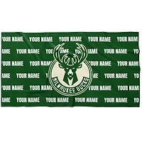 Chad & Jake Milwaukee Bucks 30" x 60" Personalized Horizontal Towel