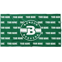 Chad & Jake Babson Beavers 30" x 60" Personalized Horizontal Towel