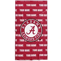 Chad & Jake Alabama Crimson Tide 30" x 60" Personalized Repeat Vertical Towel